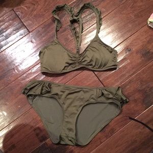 Green bikini